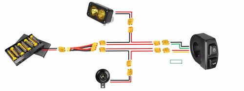 Battery powered Baja and horn