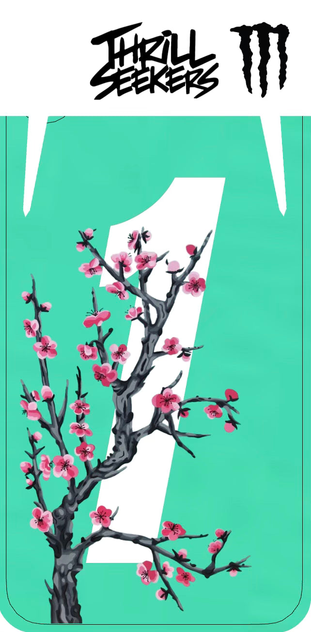 Custom background phone decals