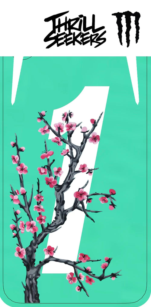 Custom background phone decals